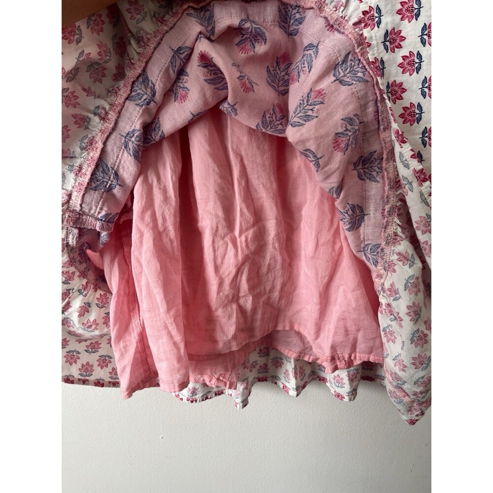 Old Navy Pink Boho Tunic Dress Top block print Small - Picture 6 of 10